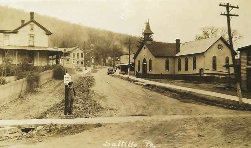 Oak Street Saltillo 1920s